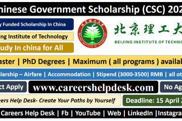 Beijing Institute Of Technology Scholarship 2020 Archives