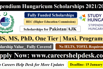 Stipendium Hungaricum Scholarship 2022 For Pakistani Students Fully Funded Study In Hungary