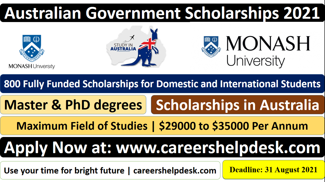 Monash University Scholarship In Australia 2021 Fully Funded Monash University Scholarship In Australia 2021 Fully Funded