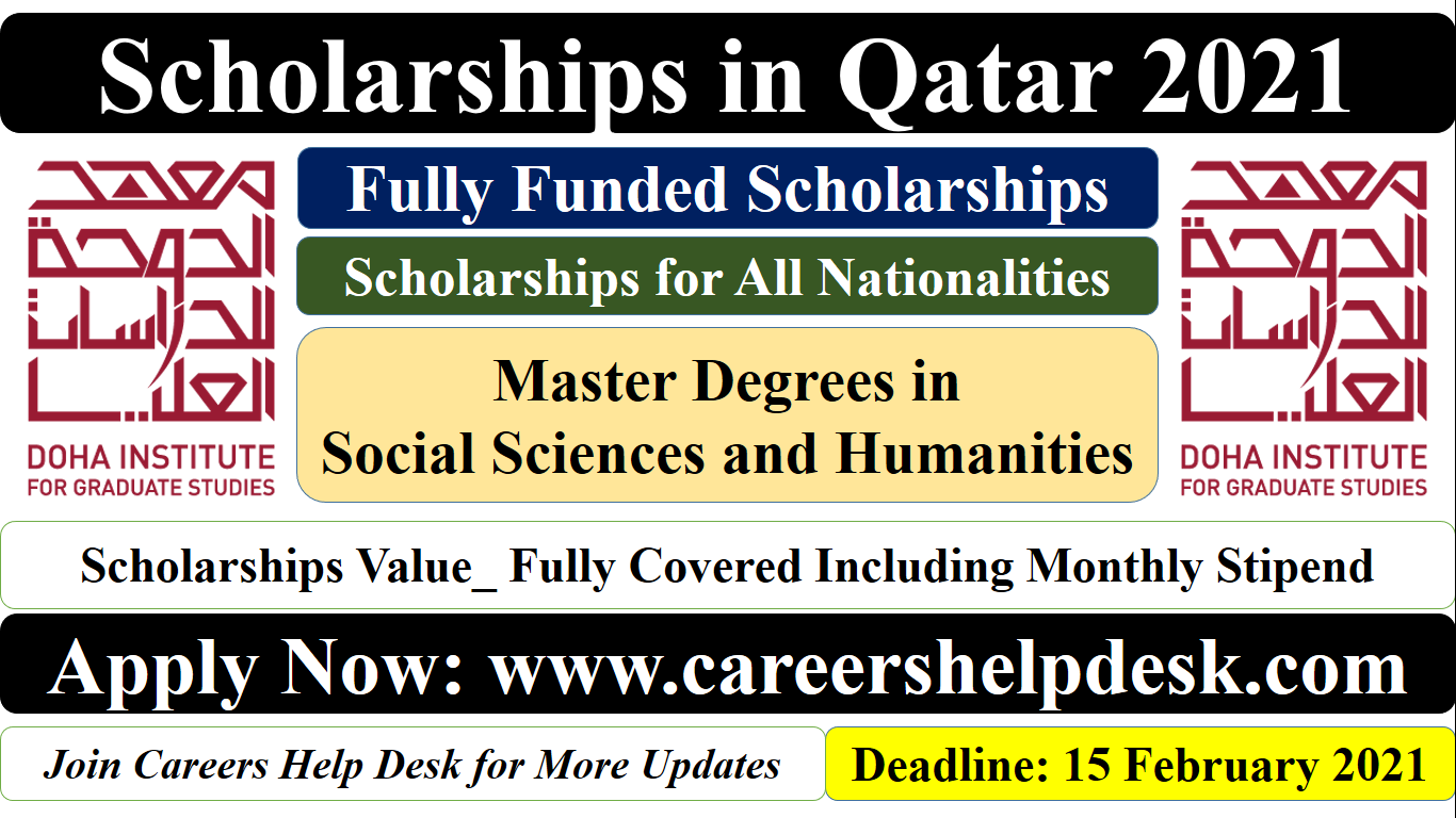 qatar phd scholarships for international students