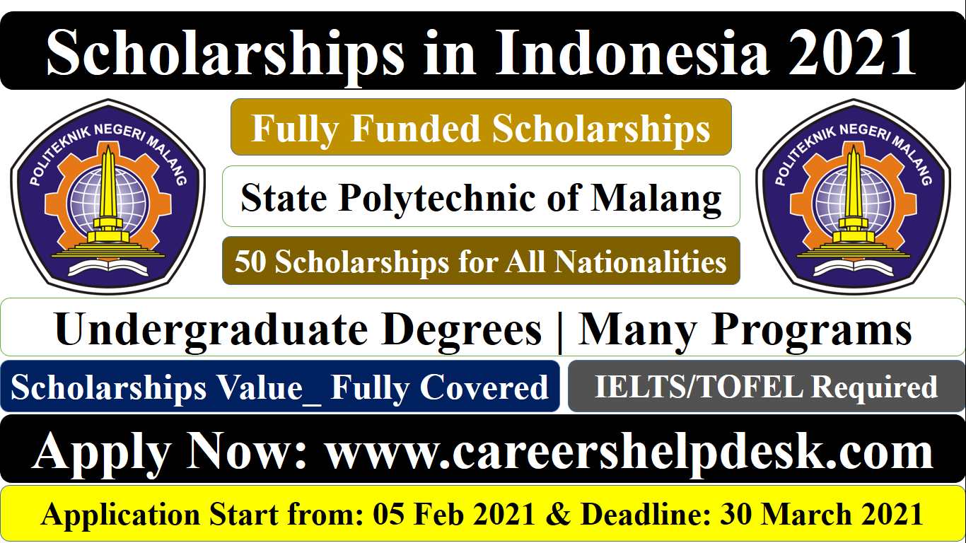 Scholarship In Indonesia For International Students 2021 Fully Funded Scholarship In Indonesia For International Students 2021 Fully Funded