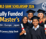 World Bank Scholarships Program 2026 (JJ/WBGSP) | Fully Funded Master’s Scholarships