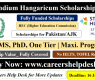 HEC-Stipendium Hungaricum Scholarship 2023 For Pakistani Students (Fully Funded) – Study in Hungary