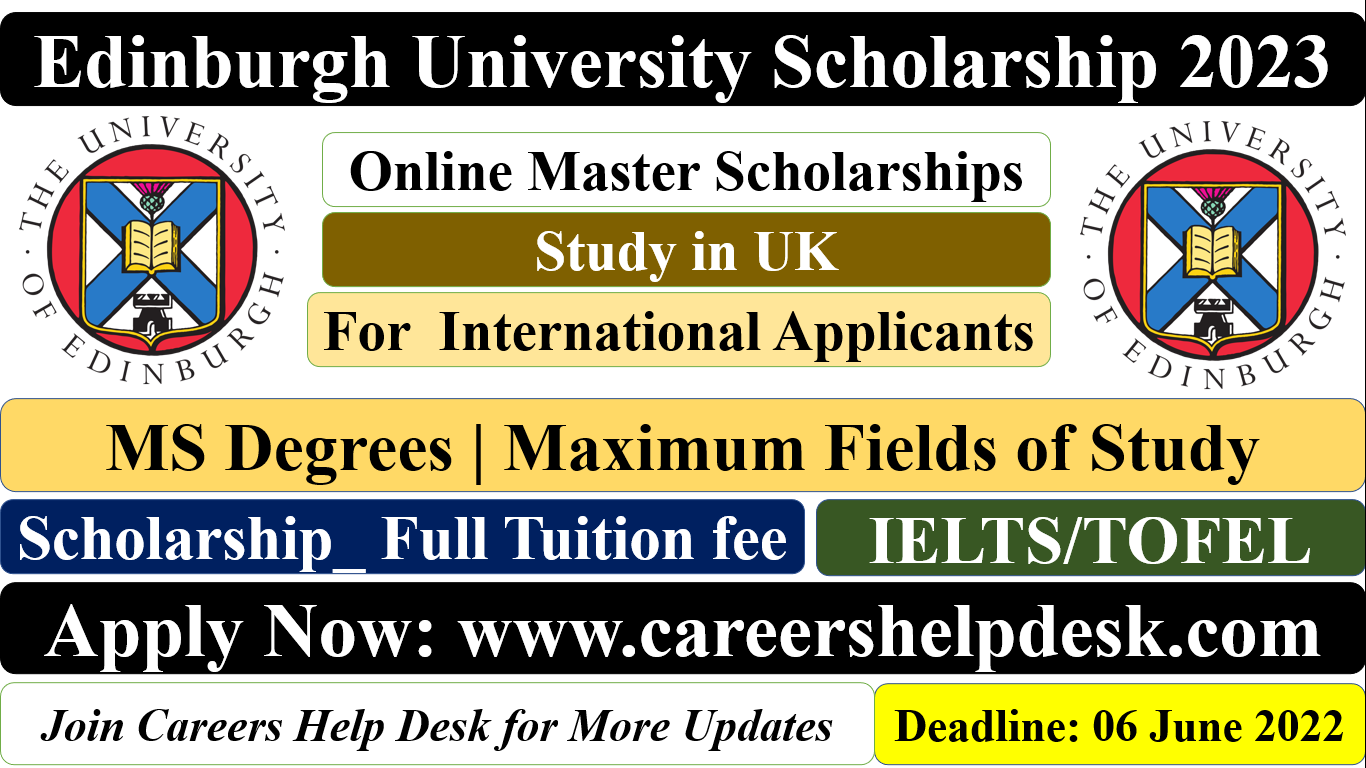 Edinburgh Global Online Scholarship 2023