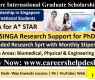 Singapore International Graduate Award (SINGA) 2023 (Fully Funded)- Study in Singapore