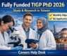 Taiwan International Graduate Program (TIGP) 2026 | Fully Funded PhD Study in Taiwan