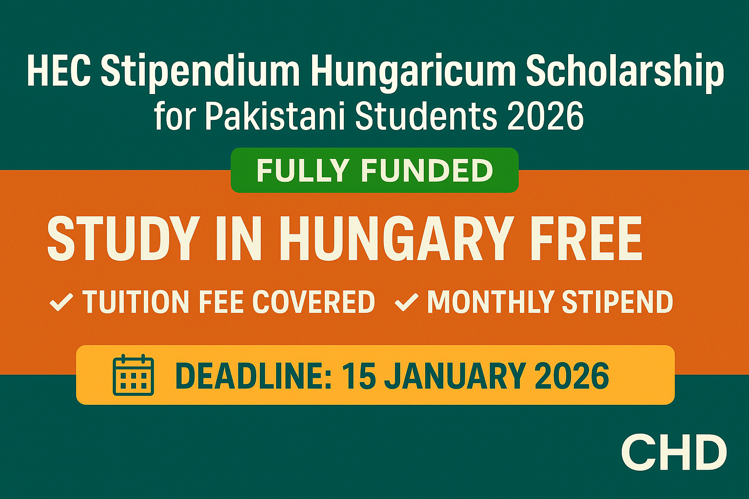 HEC Scholarship to Study in Hungary