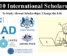 Top 10 International Scholarships for Study Abroad: Gateway to Global Education