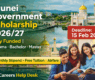 Government of Brunei Darussalam Scholarship 2026/27 | Fully Funded Study Abroad