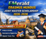 EMerald Erasmus Mundus Joint Master 2026 | Fully Funded Scholarship in Europe