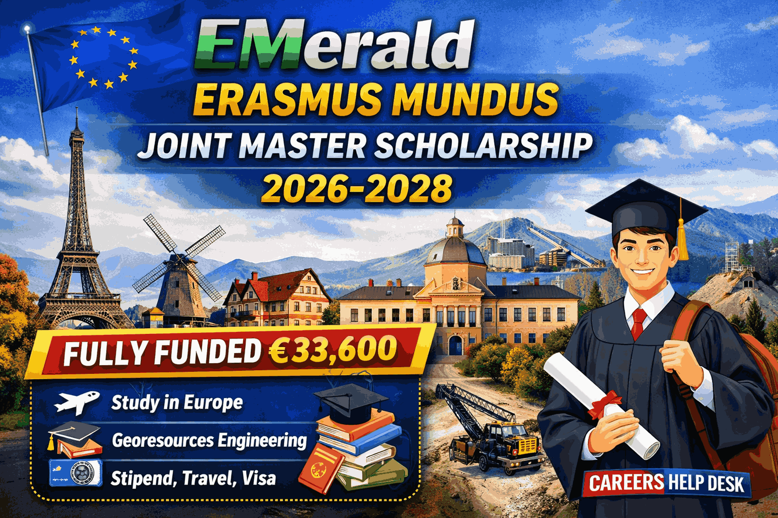 Erasmus Mundus Joint Master Scholarship 2026