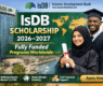 Islamic Development Bank (IsDB) Scholarship 2026 | Fully Funded International Scholarship
