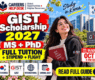 GIST Scholarship 2027 in Korea: Fully Funded MS & PhD