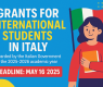 Italian Government Scholarships 2026–2027 | MAECI Scholarship in Italy (Fully Funded)