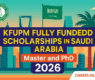 KFUPM MS and PhD Scholarships 2026 | Fully Funded Study in Saudi Arabia