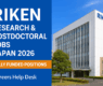 RIKEN Research & Postdoctoral Jobs in Japan 2026 | Fully Funded 100 + Positions