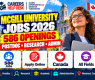 McGill University Jobs 2026 in Canada: 586 Research, Academic & Administrative Openings