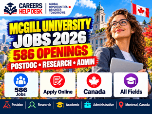 McGill University Jobs 2026 in Canada – 586 Openings