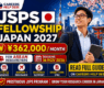 JSPS Fellowship Japan 2027 for ASEAN Researchers: ¥362,000 Monthly Stipend + Airfare