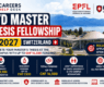 CYD Master Thesis Fellowship 2027 in Switzerland | CHF 2500 Monthly Stipend