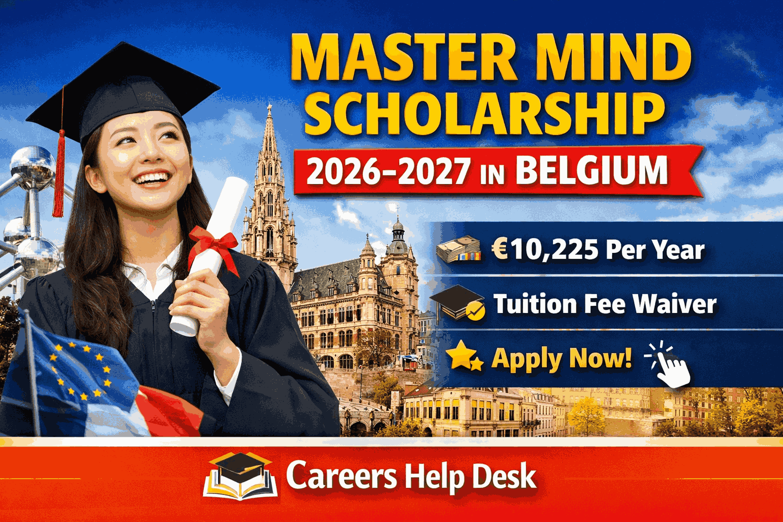 Master Mind Scholarship in Europe 2026