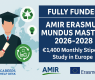 AMIR Erasmus Mundus Master 2026 | Scholarship in Europe (Fully Funded)