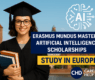 Erasmus Mundus EMAI Scholarships 2026 | Fully Funded Study AI in Europe