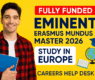 EMINENT Erasmus Mundus Master 2026 | Fully Funded Scholarship in Europe