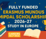 Fully Funded Erasmus Mundus MIPDaL Scholarship 2026–27 | Study in Europe