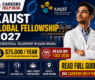 KAUST Global Fellowship 2027: $75,000 Stipend + Up to $40,000 Research Funding