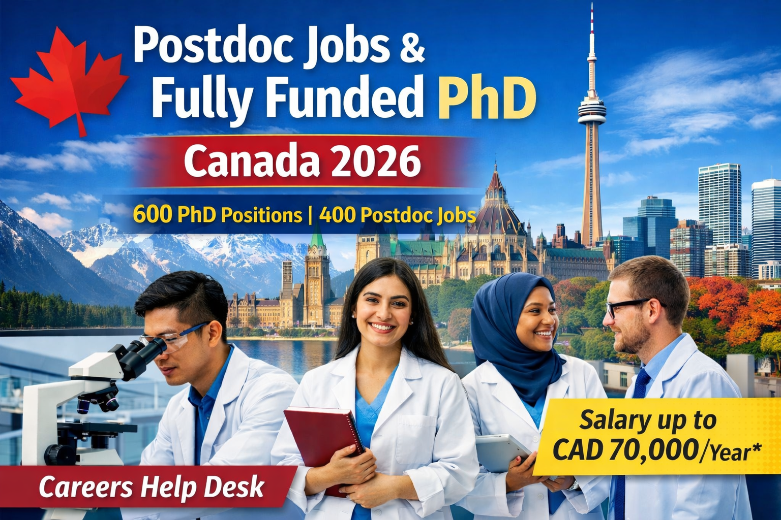 Canada Impact + Research Training Awards 2026