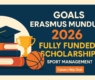 GOALS Erasmus Mundus Scholarship in Europe 2026 | Fully Funded