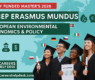 M3EP Erasmus Mundus Scholarship in Environmental Economics and Policy