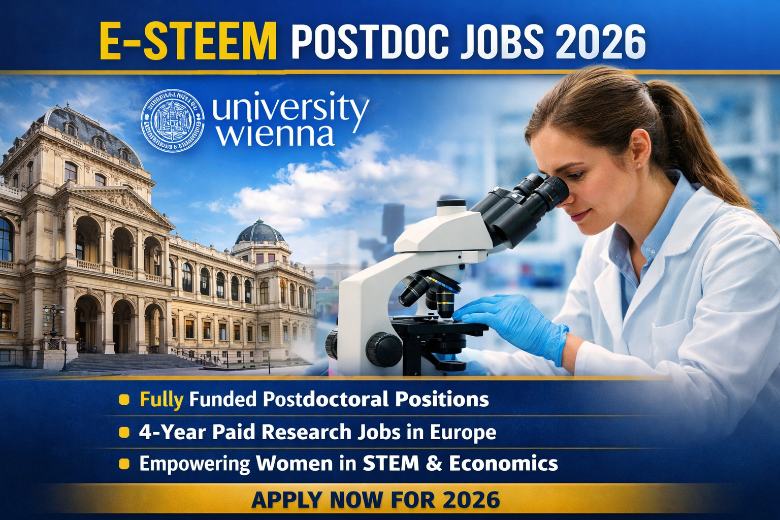 Postdoctoral Fellowships in Austria 2026