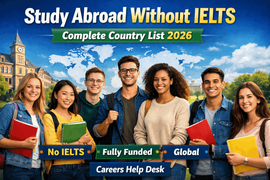 Study Abroad Without IELTS: Complete Country List and Scholarship 2026