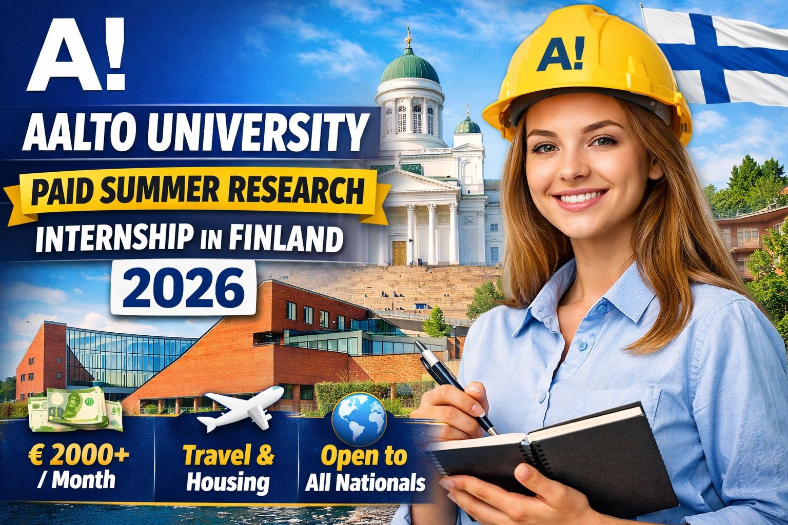 Aalto University Summer Internship in Finland