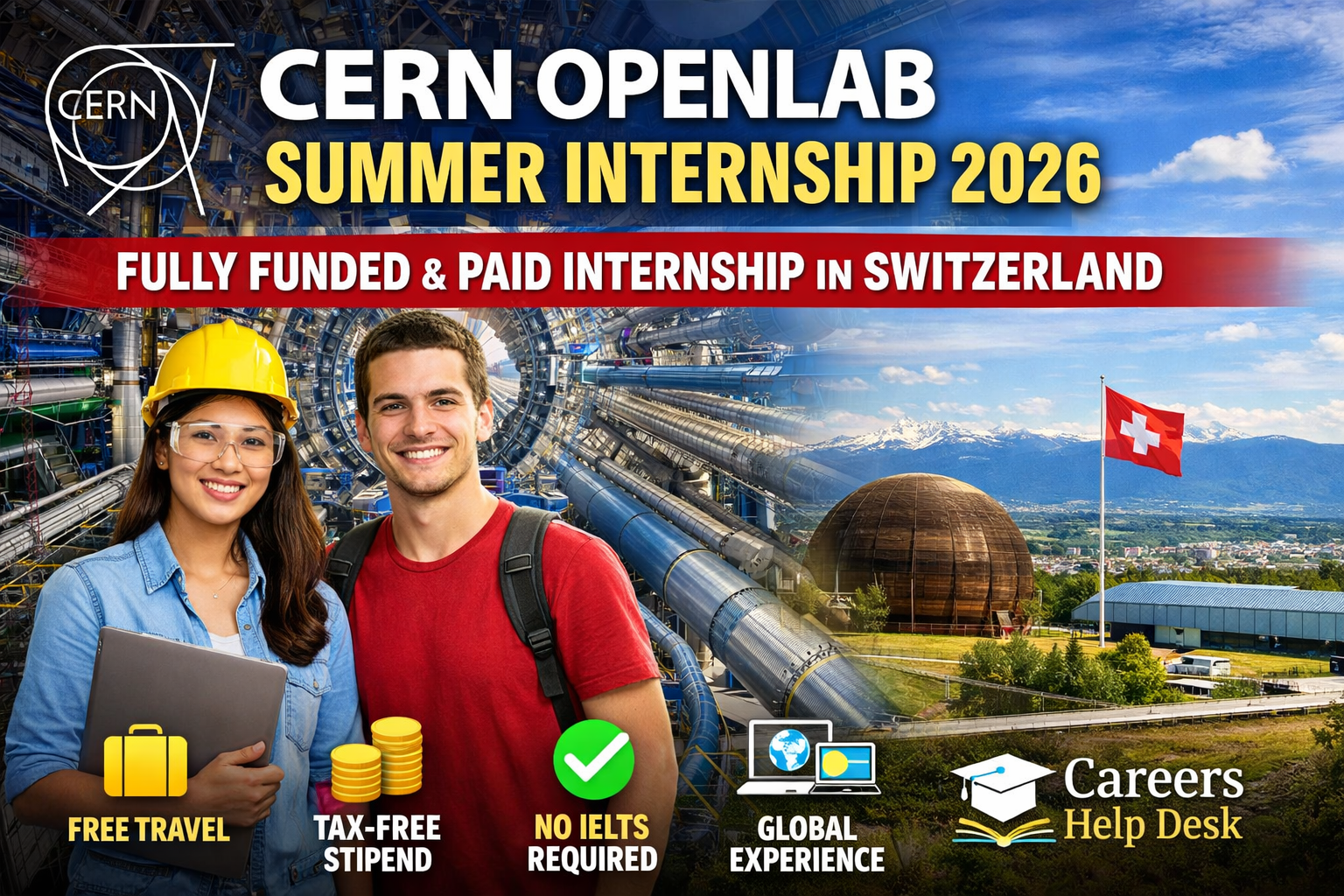 CERN OpernLab Summer Research Internship Abroad