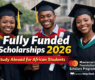 Mastercard Foundation Scholars Program 2026 | Fully Funded Scholarships for African Students