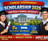 NENU CSC Scholarship in China 2026 (Fully Funded | Master’s & PhD)—Study in China
