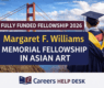 Margaret F. Williams Memorial Fellowship in Asian Art 2026 (Fully Funded)