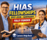 HIAS Fellowships 2027–2028 in Germany (Fully Funded Research & Residency in Hamburg)