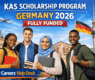 KAS Scholarship for Master’s and PhD in Germany 2026 (Fully Funded)