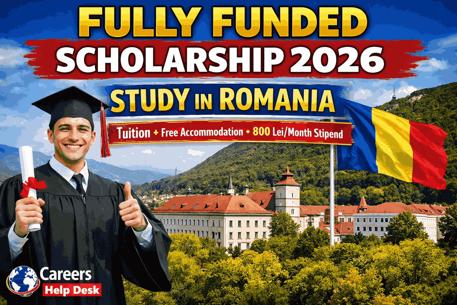 Romania University Scholarship in Europe 2026