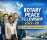 Rotary Peace Fellowship 2027 | Fully Funded Programs for Global Peace Leaders