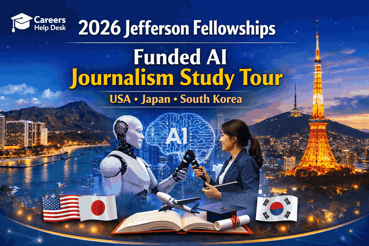 jefferson fellowships 2026 ai journalism program