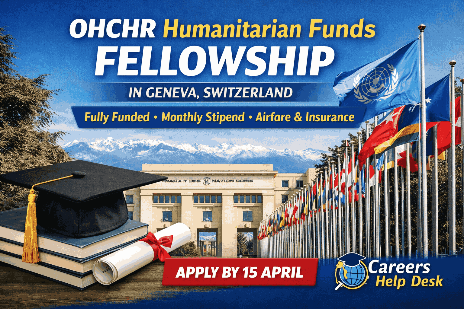 OHCHR Switzerland Fellowships in Europe 2026
