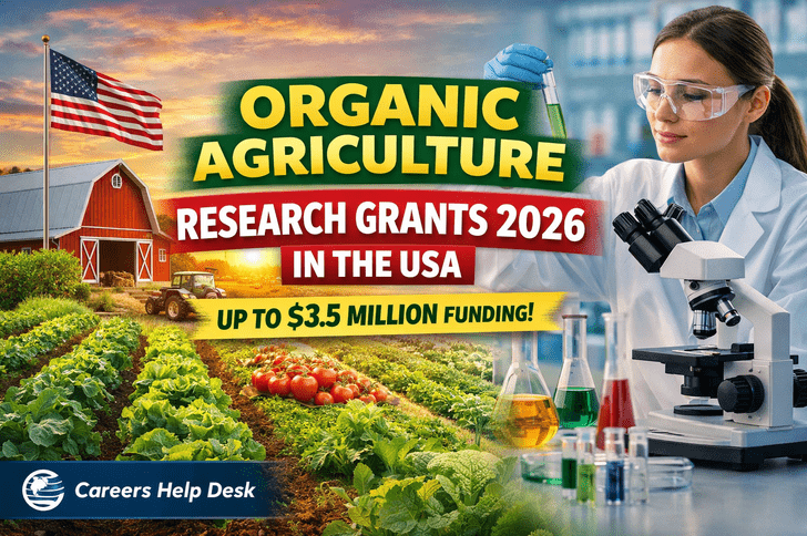 Organic Agriculture Research Grants in United States