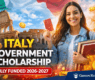 Italian Government Scholarships 2026–2027 | MAECI Scholarship in Italy (Fully Funded)
