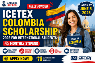Fully Funded Colombia Scholarship for Foreigners 2026 by ICETEX for international students pursuing master’s and specialization programs