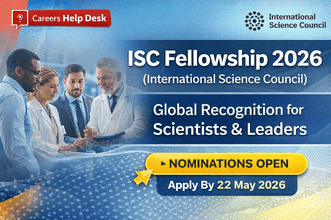 ISC Fellowship 2026 Thumbnail International Science Council Global Recognition for Scientists